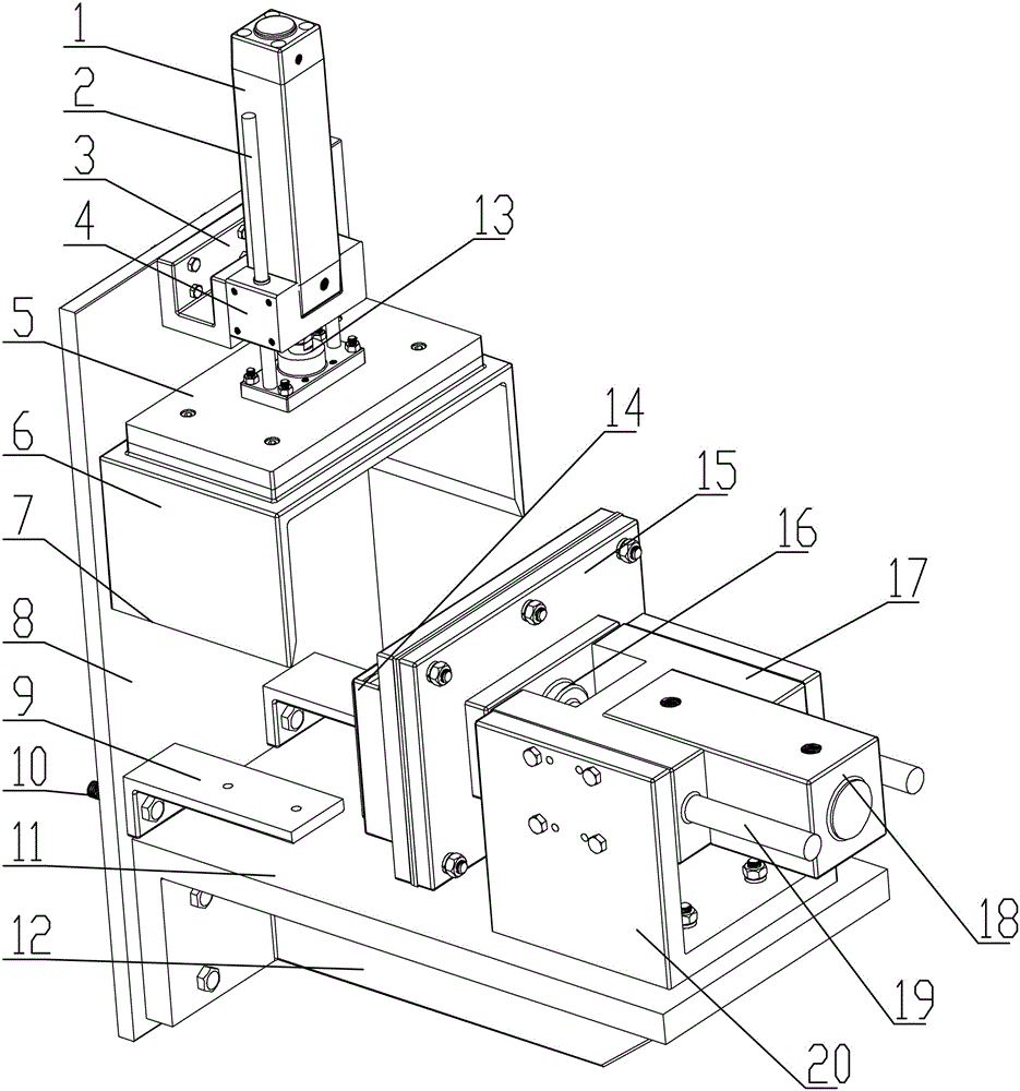 用于塑料宠物玩具生产的冲切装置的制作方法