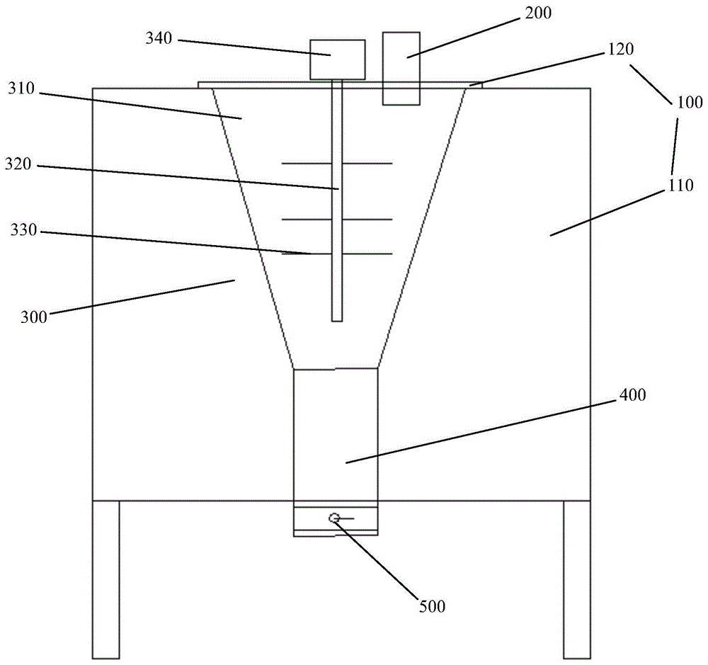 一种混合机加高投料口的制作方法