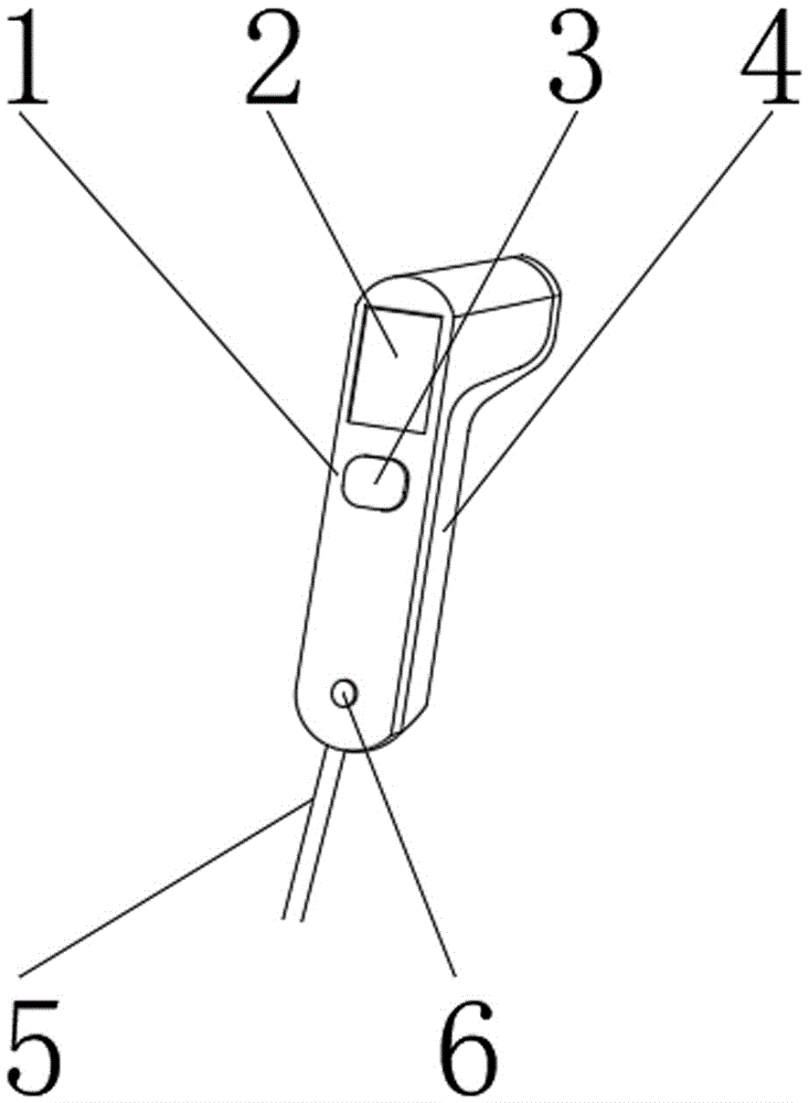 一种新型红外电子体温计的制作方法