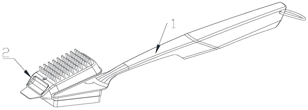 一种烧烤清洁刷的制作方法