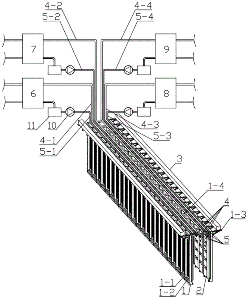 一种模块化热管背板空调制冷系统的制作方法
