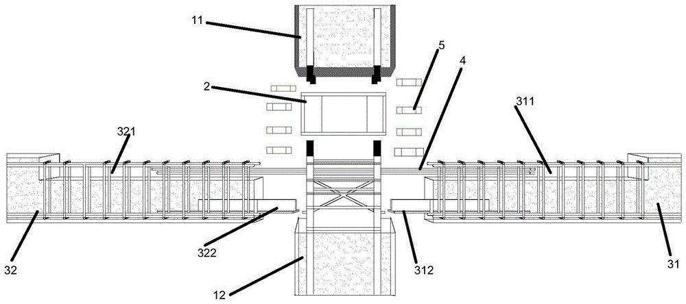 模块化钢-混凝土组合装配式框架节点的制作方法