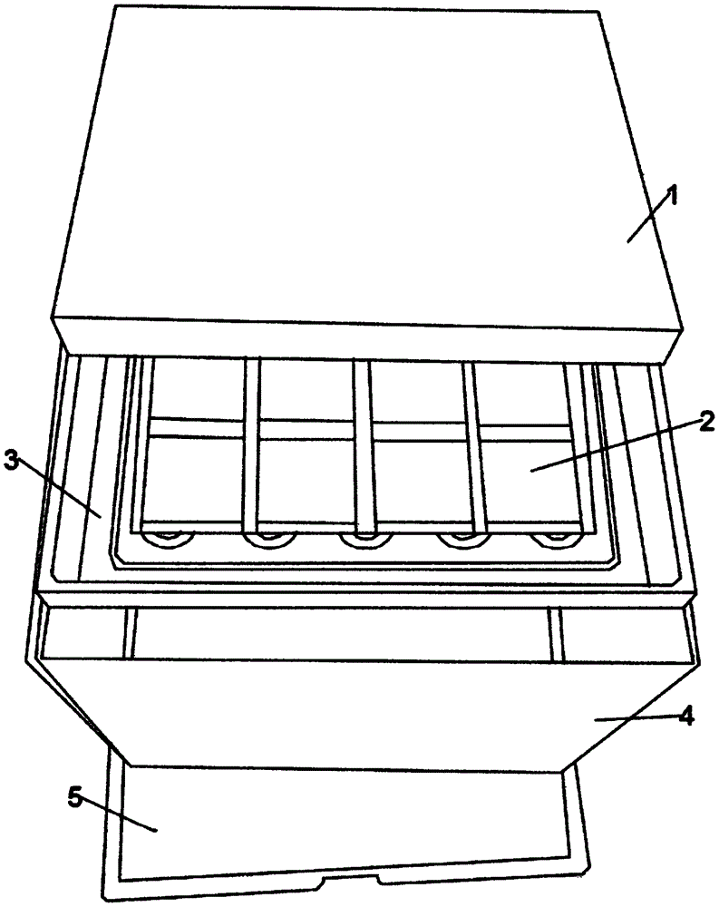 一种具有保冷保鲜作用的蛋糕盒的制作方法