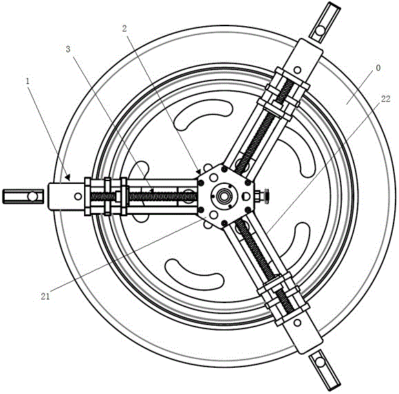 用于确定轮胎三维姿态的三点夹具的制作方法