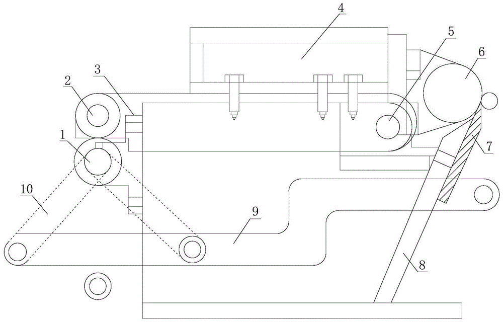 一种无卡轴旋切机凸轮活刀缝装置的制作方法