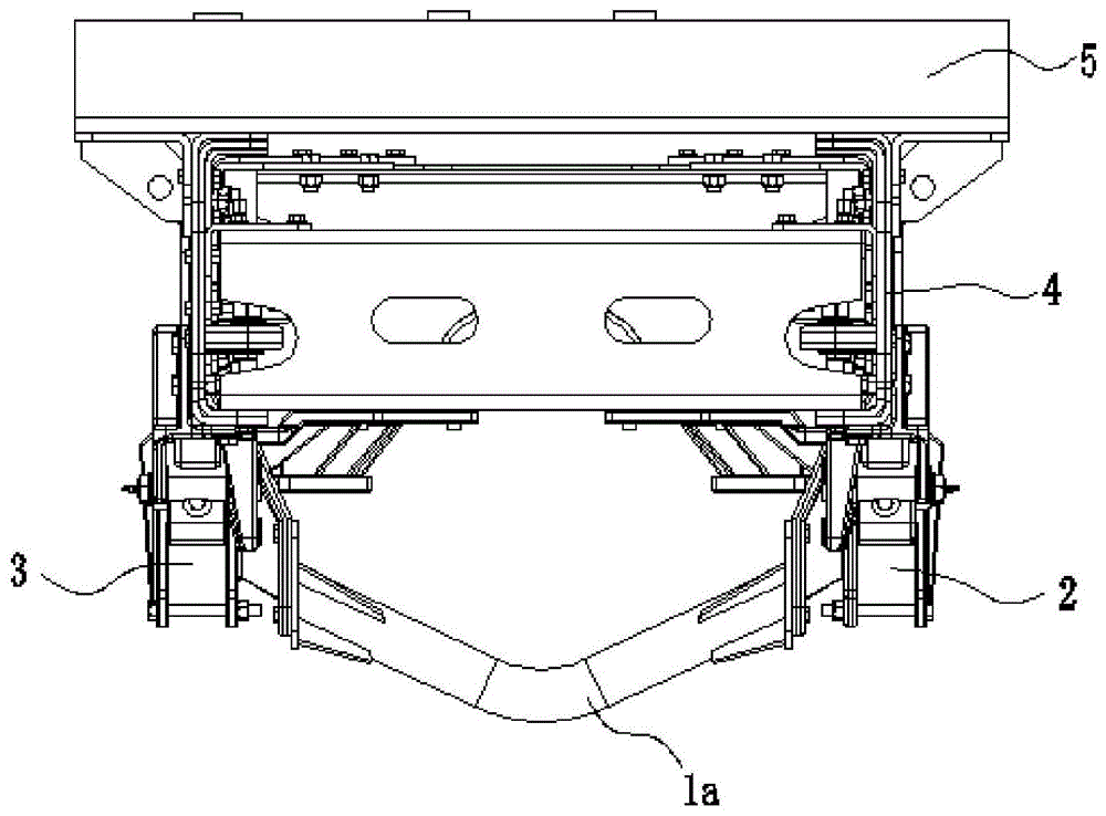 变速箱下横梁及车架结构的制作方法