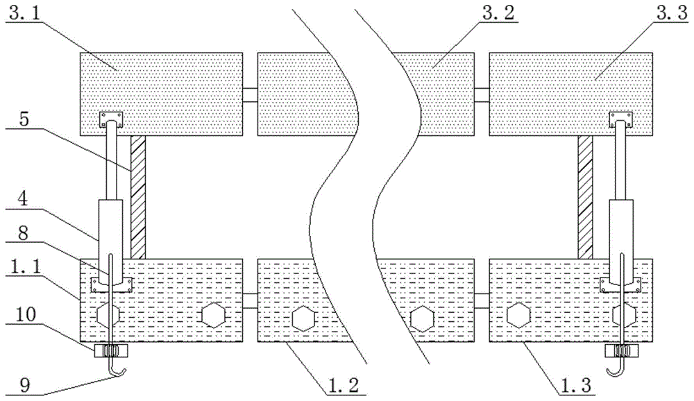 一种住宅建筑遮阳一体化支架的制作方法