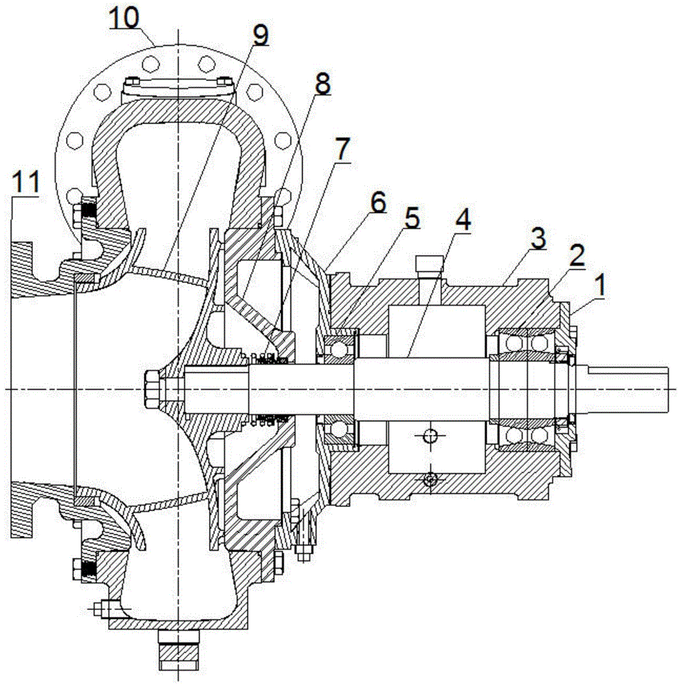 一种离心泵用可干转的机械密封的制作方法