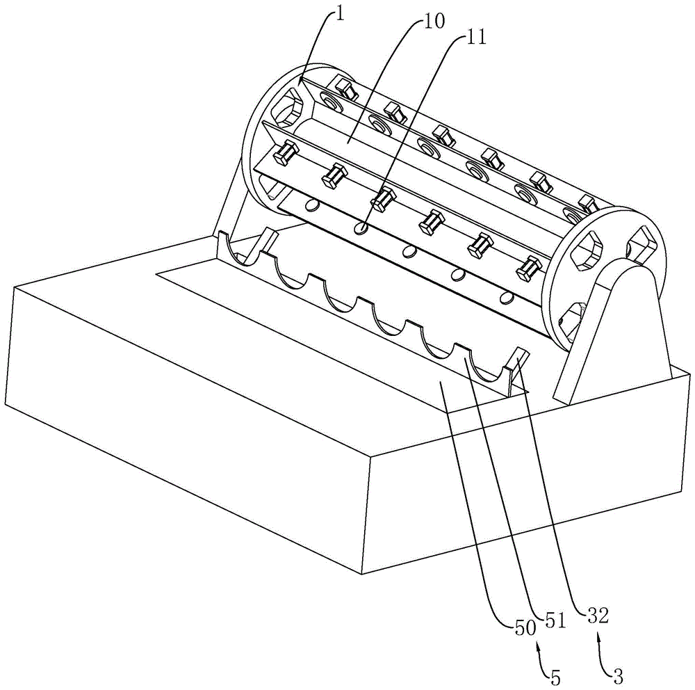 一种框绞机集中上盘装置的制作方法