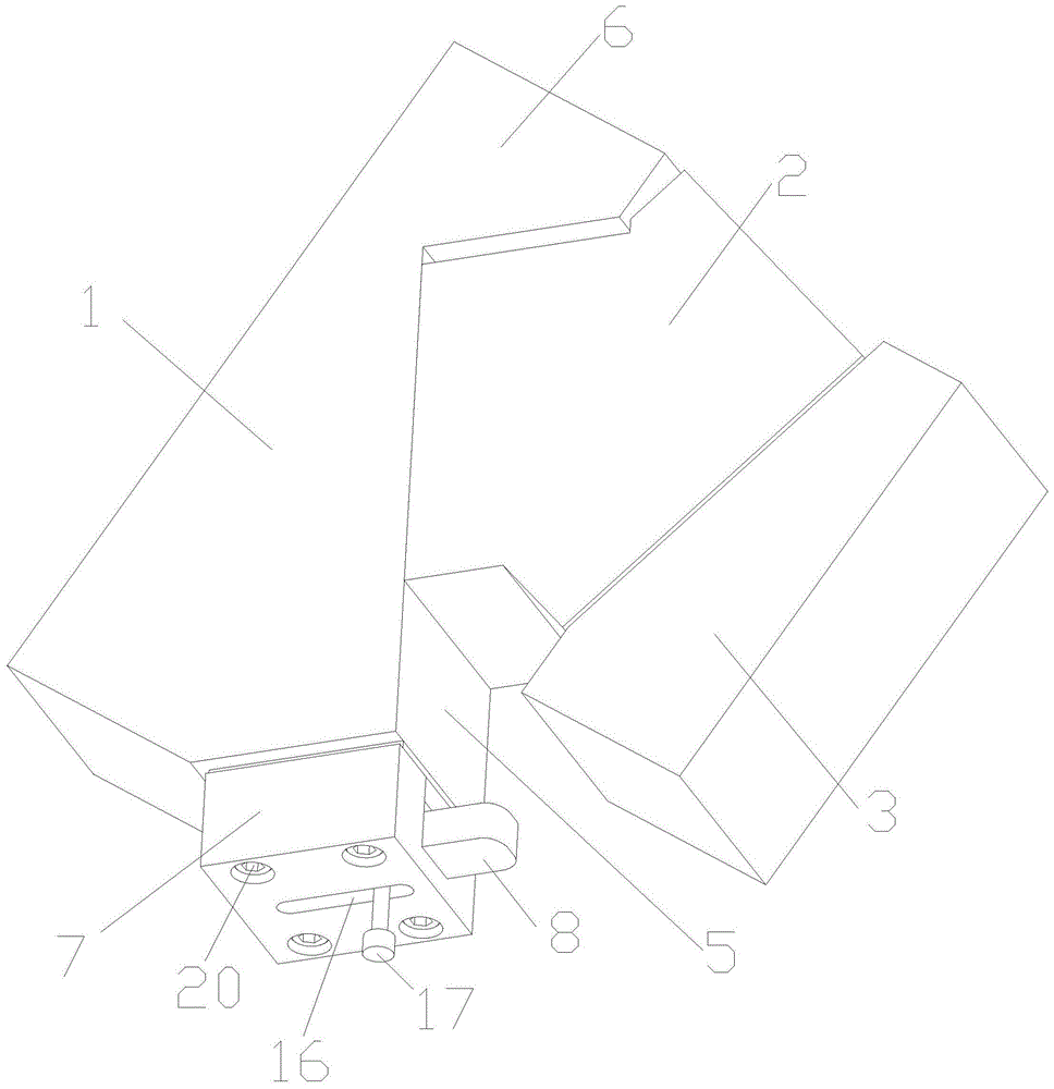 一种斜楔机构及修冲模具的制作方法