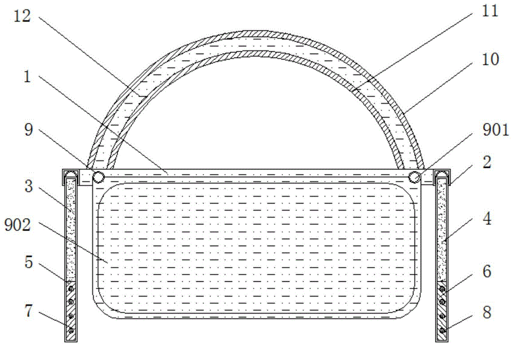 一种建筑施工用方便佩戴强度高的安全帽的制作方法