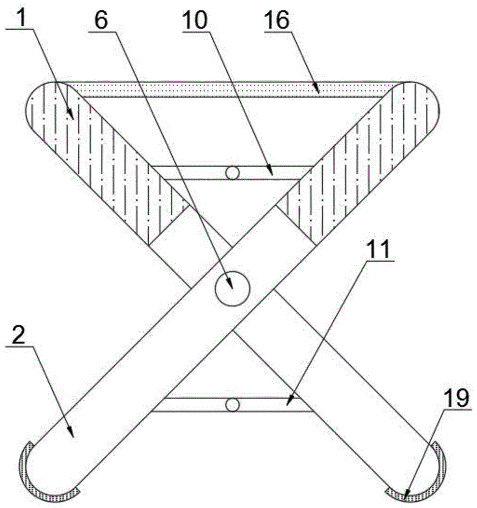一种便捷式折叠凳的制作方法