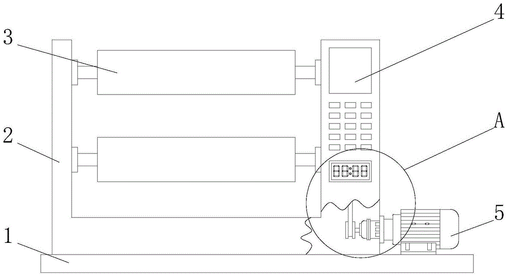 一种可自动纠偏易上纸的复合机的制作方法