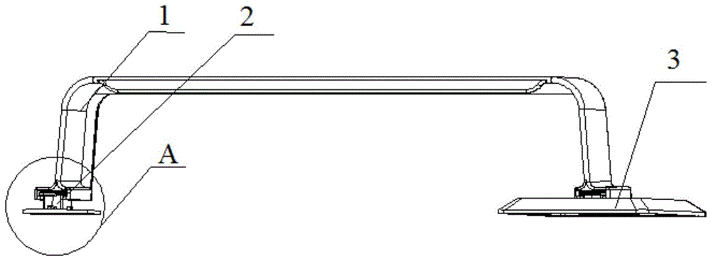 免打孔毛巾架的制作方法