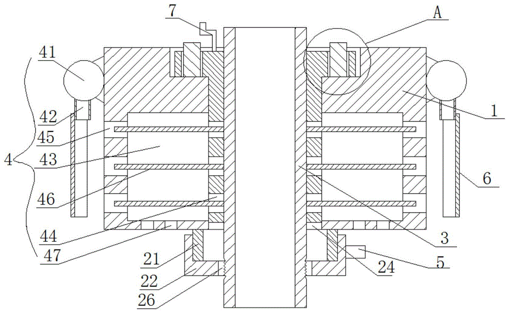 应用技术 一种用于轧制开坯的拉丝模具,包括模具外主体,所述模具外