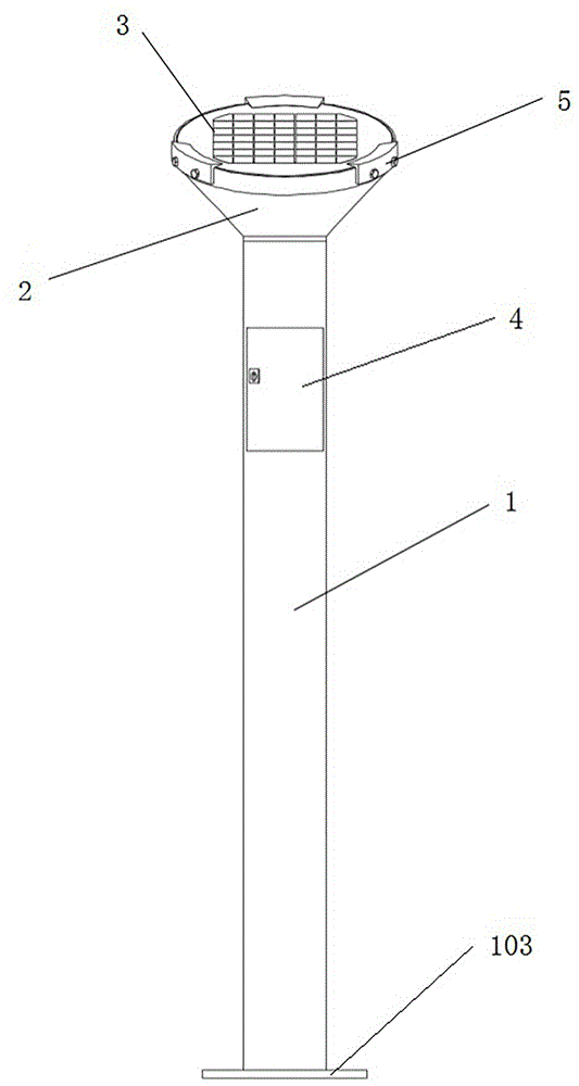 一种太阳能阴极保护测试桩的制作方法