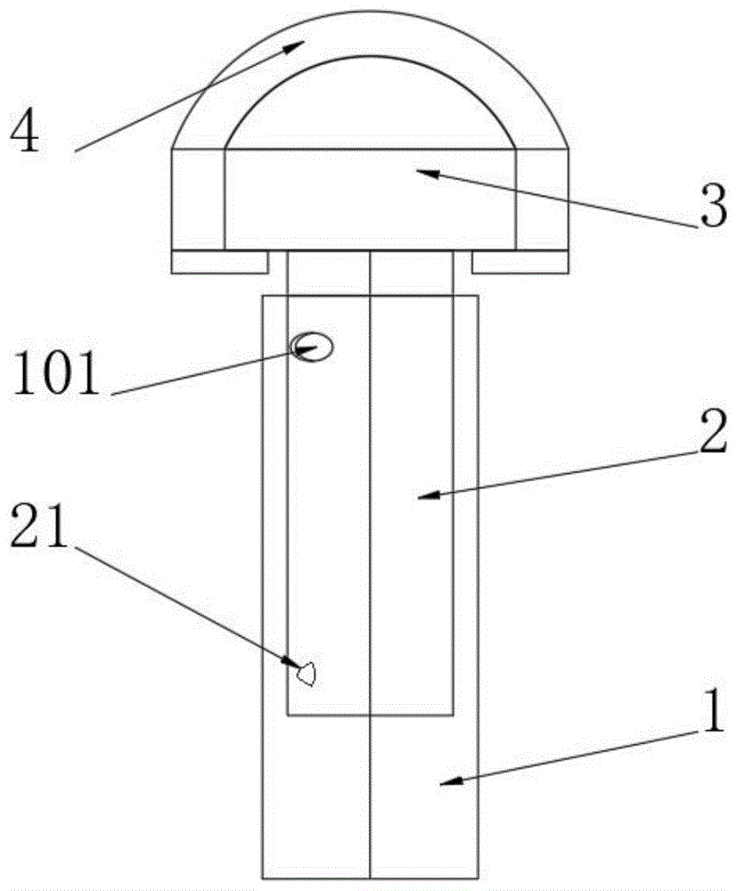 一种建筑设计用模型连接结构的制作方法