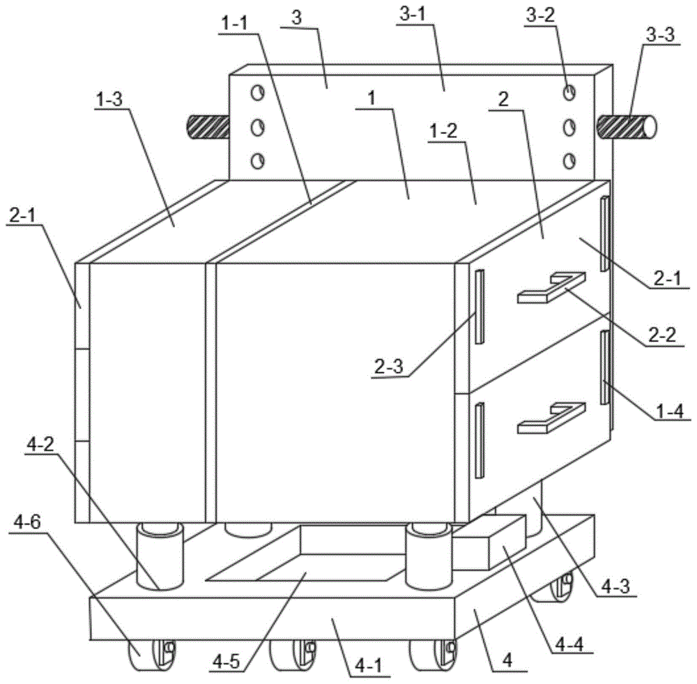 一种用于机床电子产品维修的工具箱的制作方法