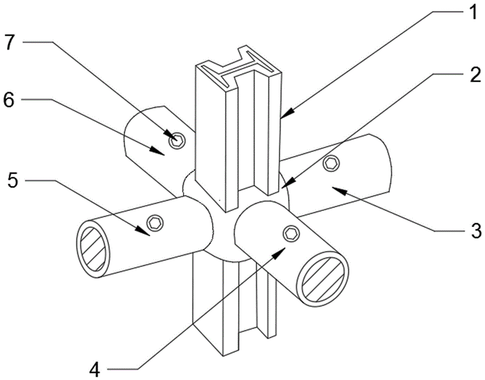 一种适用于钢结构建筑的快速隐蔽式连接机构的制作方法