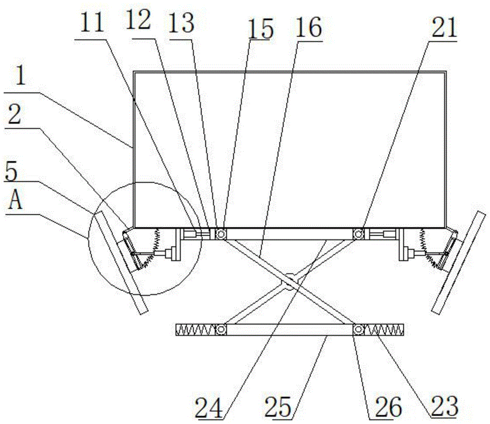 一种固定方便的移动式印刷机的制作方法