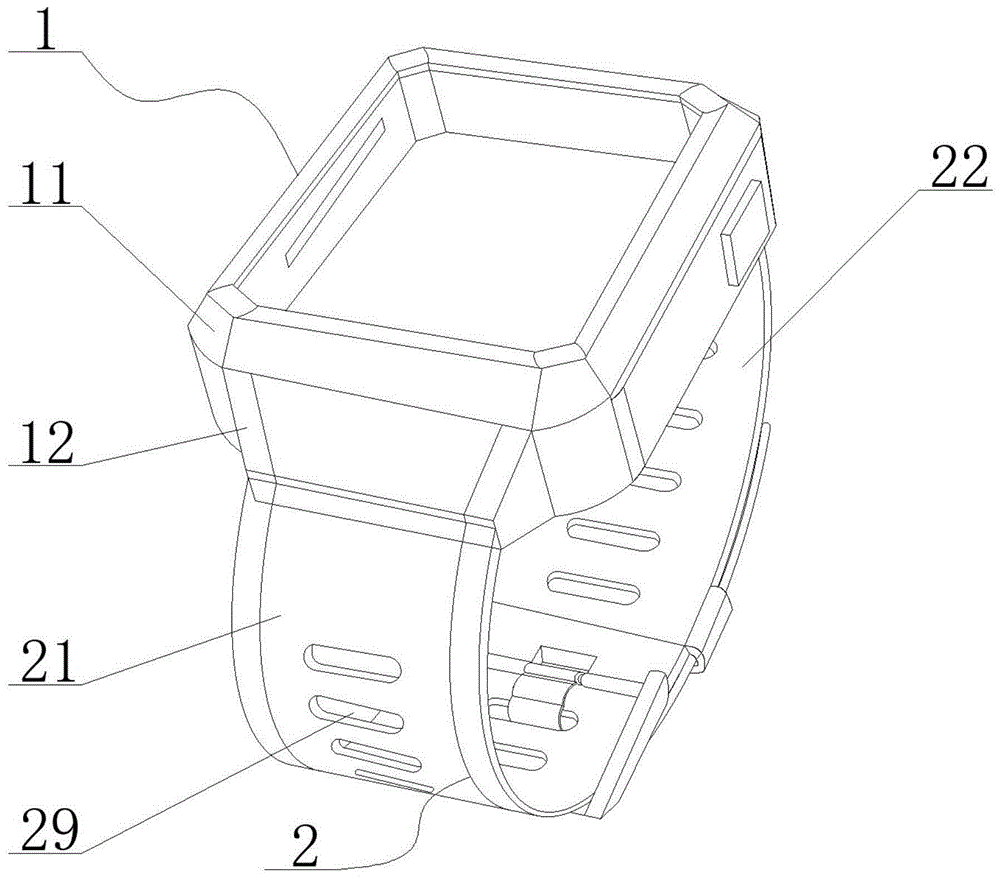 一种4G智能手表的三防结构外壳的制作方法