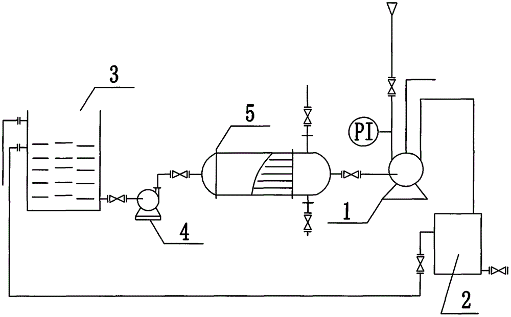 对氯苯胺水环真空泵真空水冷却器的制作方法