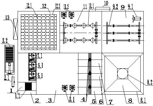 一种假发污水一体化处理设备的制作方法