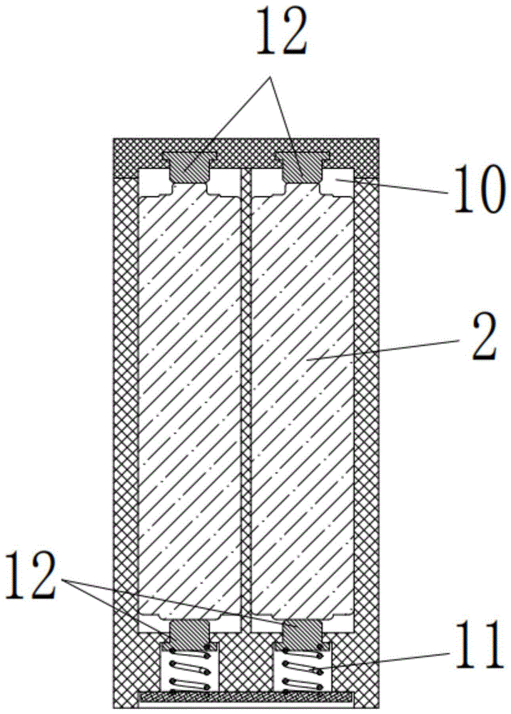 用于电子产品的电池槽结构的制作方法