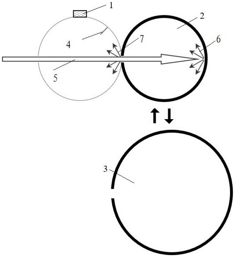 积分球开口处反射比测量方法和漫反射比的绝对测量方法与流程