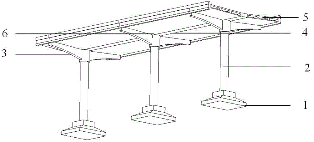 一种宽扁梁式装配式铁路站台混凝土雨棚的制作方法