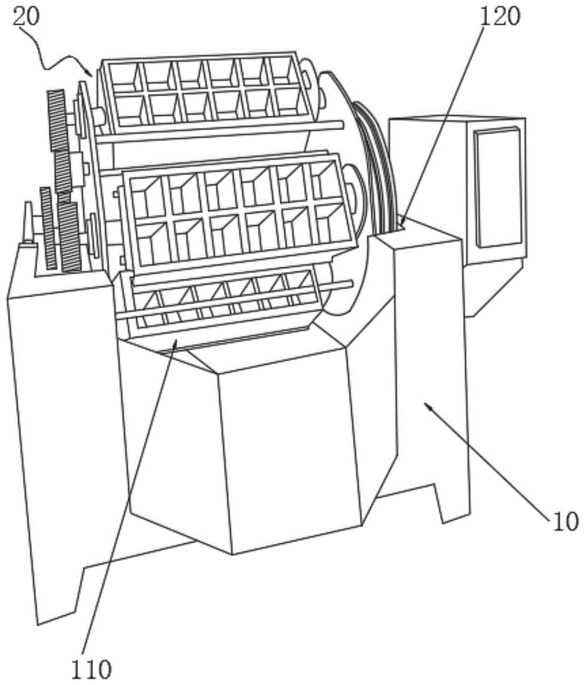 分格式高速研磨机及其星型研磨装置的制作方法