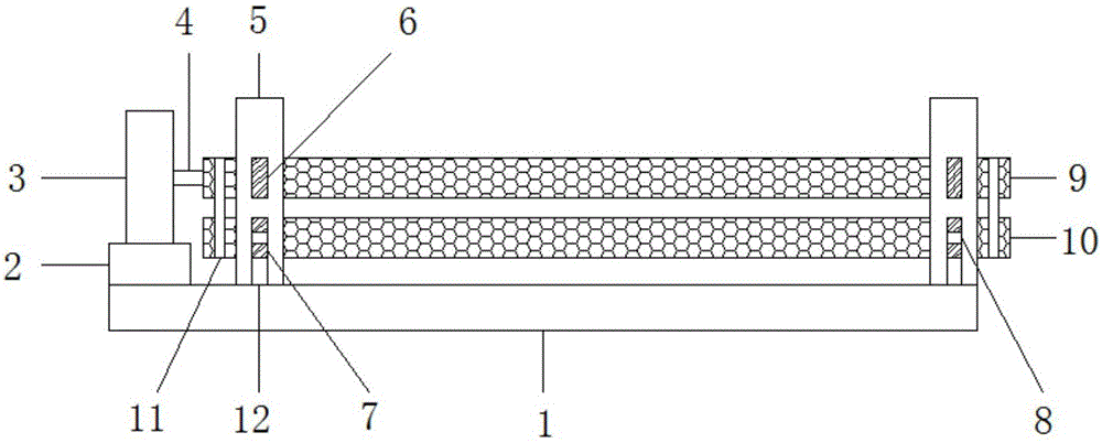 一种带有缓冲结构的双辊原纸压光机的制作方法