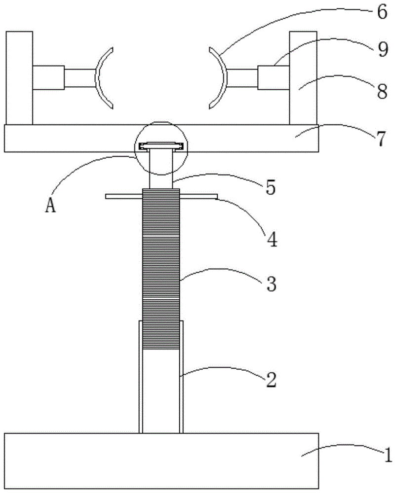 一种旋盘调节式镀锌方管的制作方法