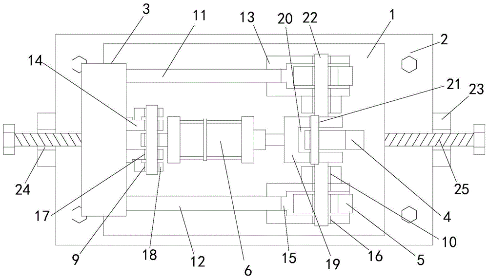 一种盐雕模具固定架的制作方法