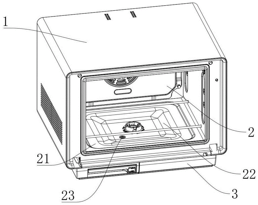 一种蒸烤箱的底座结构的制作方法