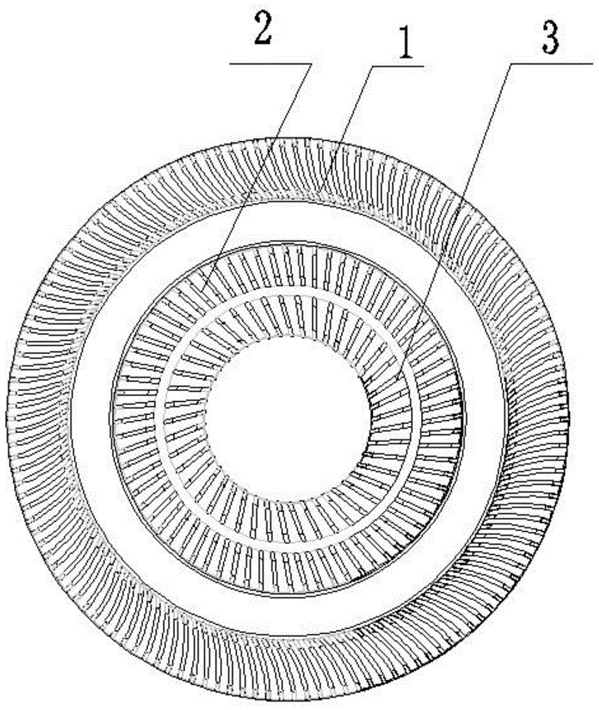 一种设置一圈或多圈的环状可旋转式剃须刀刀网结构的制作方法