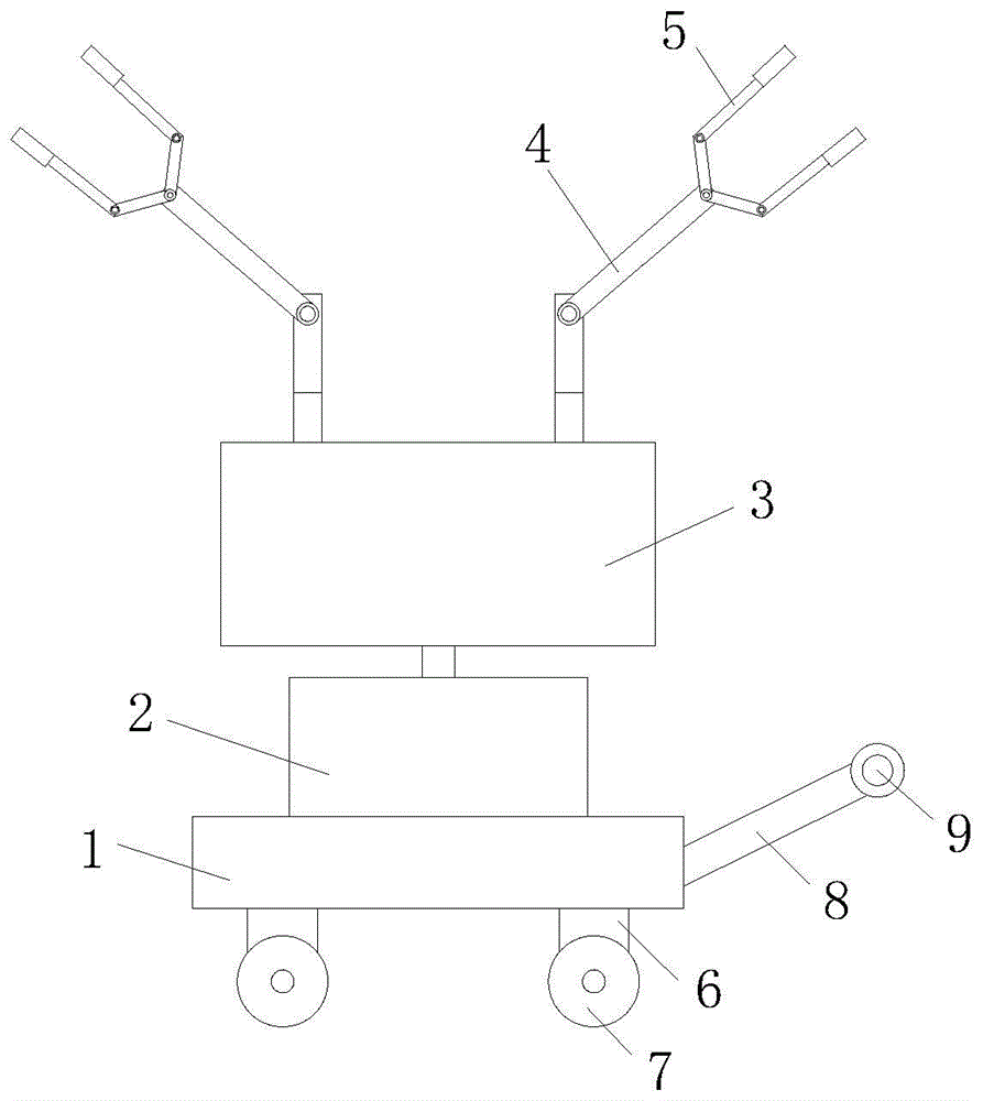 一种双臂作业机器人的制作方法