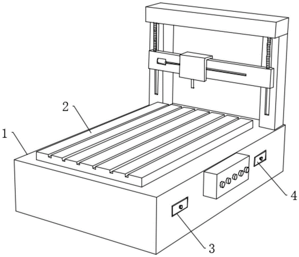 一种电动滑台移动稳定性得到提高的镗床的制作方法