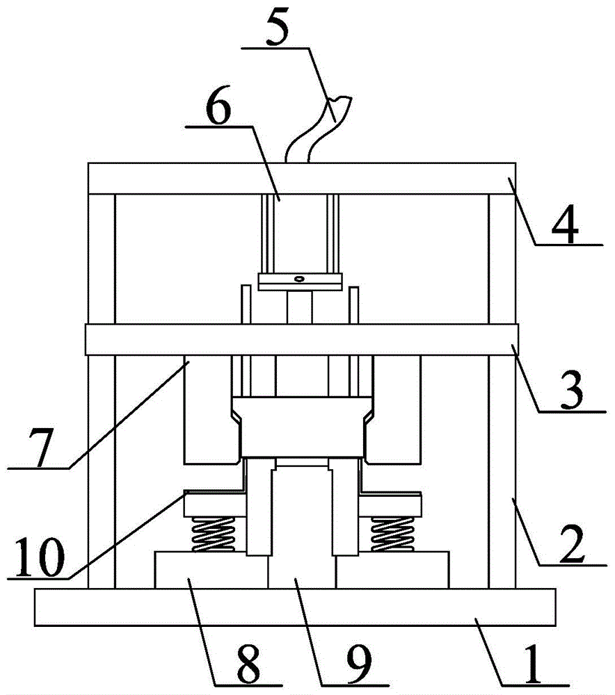 一种冲孔翻边模具的制作方法