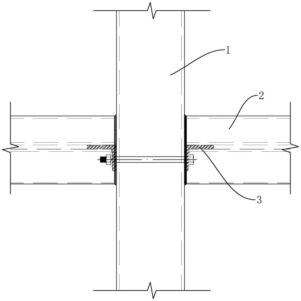 一种横竖龙骨连接角度任意调节的幕墙系统的制作方法