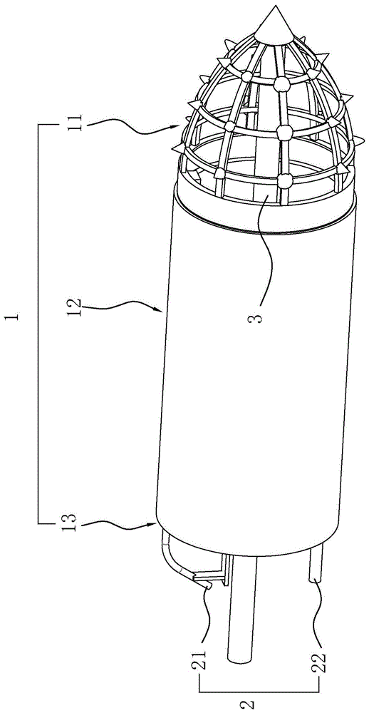 一种用于顶管施工中的钻进装置的制作方法