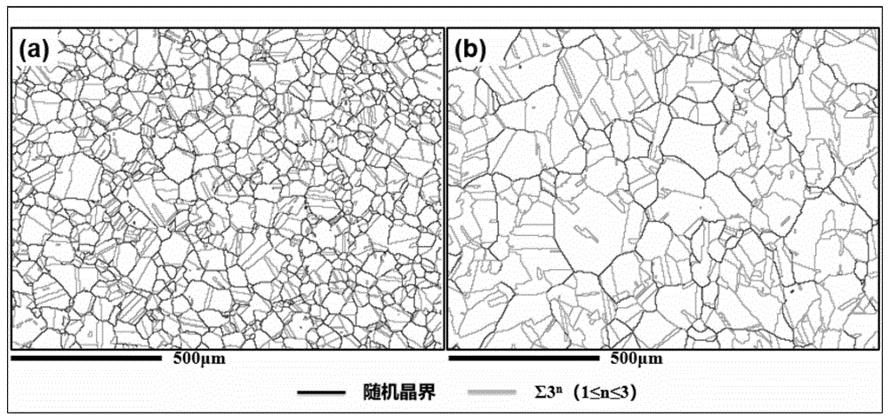 一种提高in718镍基高温合金中3n型晶界比例的方法与流程