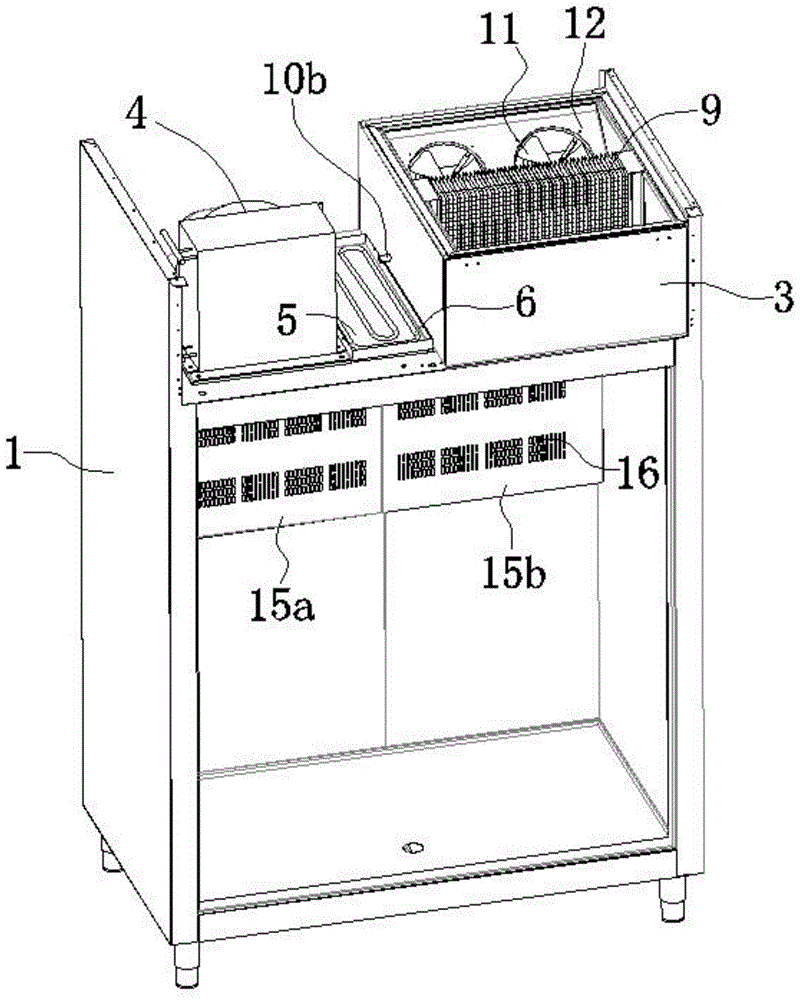 一种新式商用冷柜制冷系统结构的制作方法