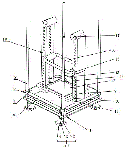 一种高层建筑用建筑支撑架的制作方法