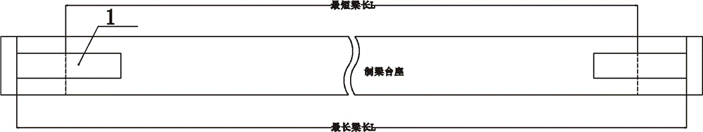 预制梁端梁预埋支座钢板沉埋式精准调坡新工装的制作方法