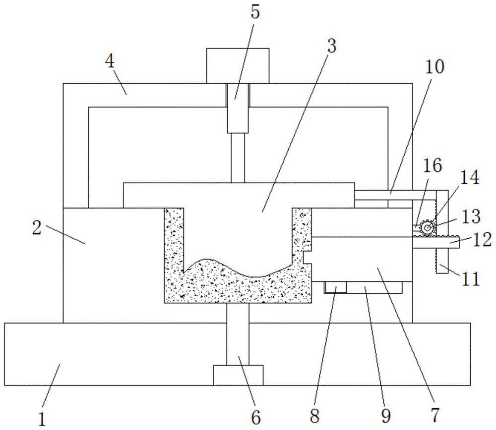 一种注塑模具滑块联动内抽机构的制作方法