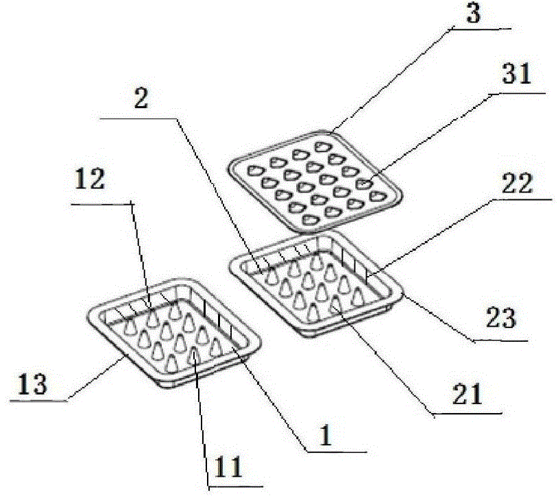 一种草莓包装盒的制作方法