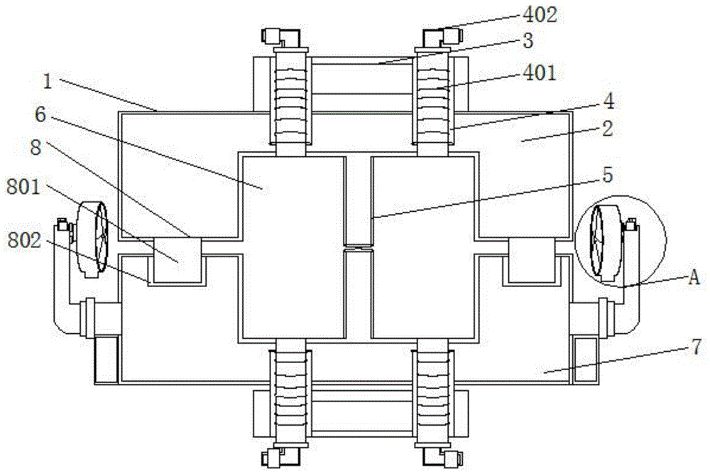 一种偏心块生产用具有定位机构的加工模具的制作方法