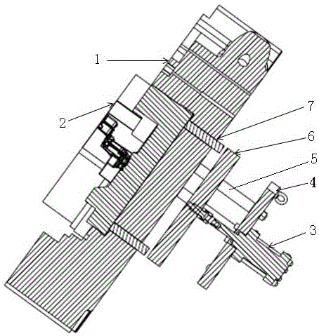 模芯解体治具的制作方法