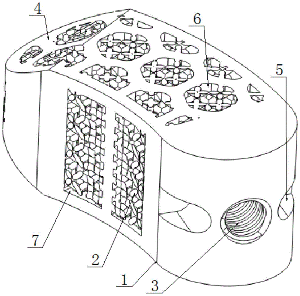 一种斜侧椎间融合器的制作方法